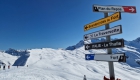 Skiën naar het Fort de la Redoute Ruinée.